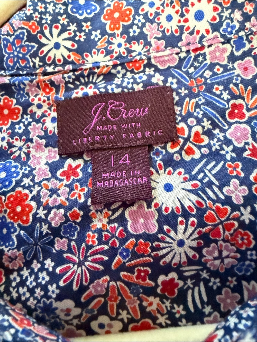 J. Crew Women’s Liberty Floral Button-Down Shirt - Picture 2 of 5
